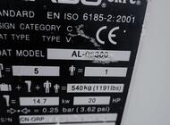 Grajewo ogłoszenia: Sprzedam ponton 3,60 aluminiową podłoga kil pompowany. Wysokie... - zdjęcie